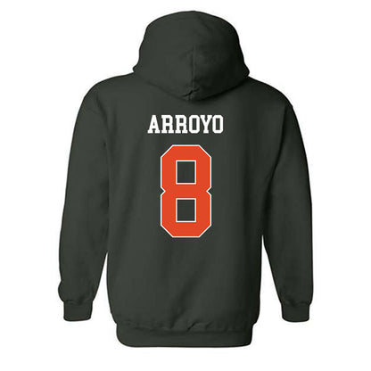 Miami - NCAA Football : Elijah Arroyo - Classic Shersey Hooded Sweatshirt-1