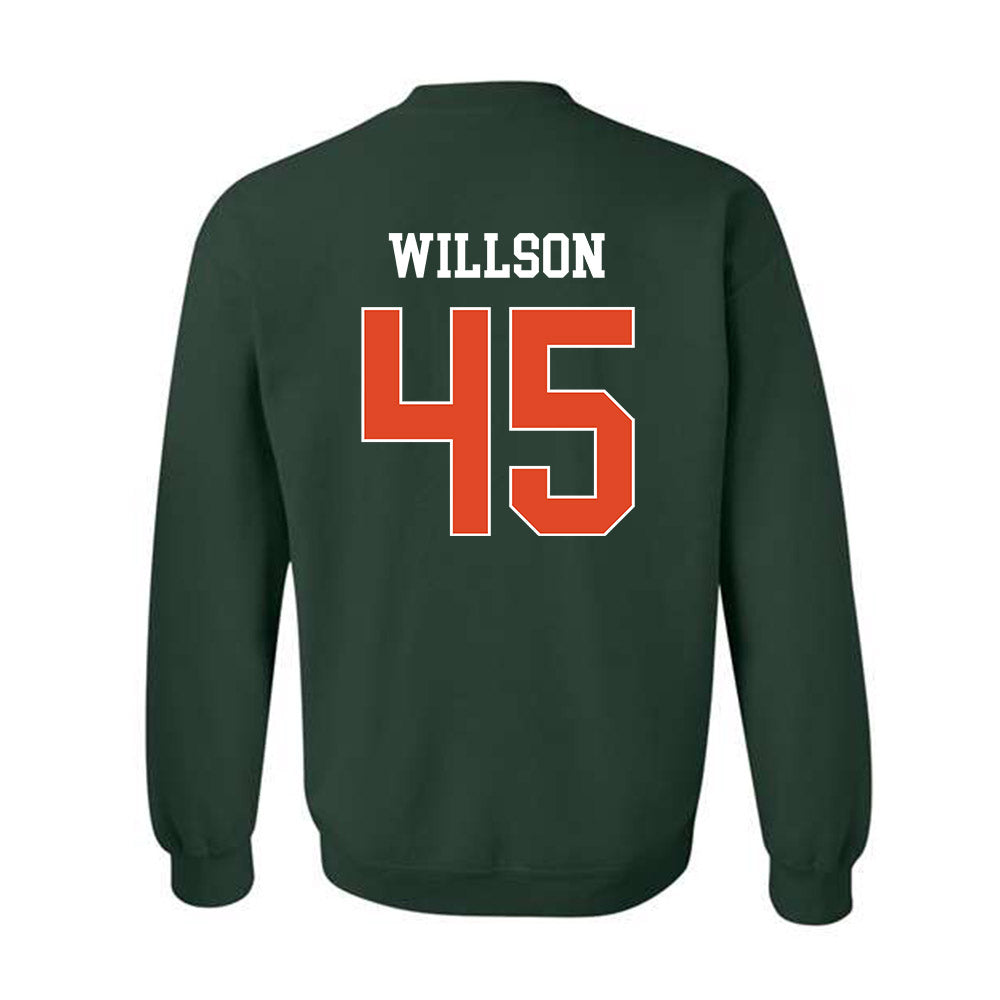 Miami - NCAA Women's Soccer : Gray Willson - Classic Shersey Crewneck Sweatshirt