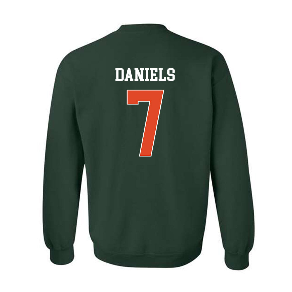 Miami - NCAA Football : CJ Daniels - Classic Shersey Crewneck Sweatshirt-1