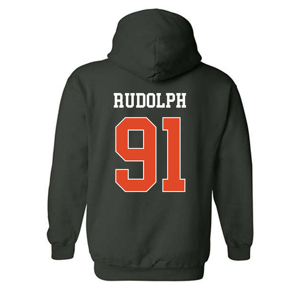 Miami - NCAA Football : Elias Rudolph - Classic Shersey Hooded Sweatshirt