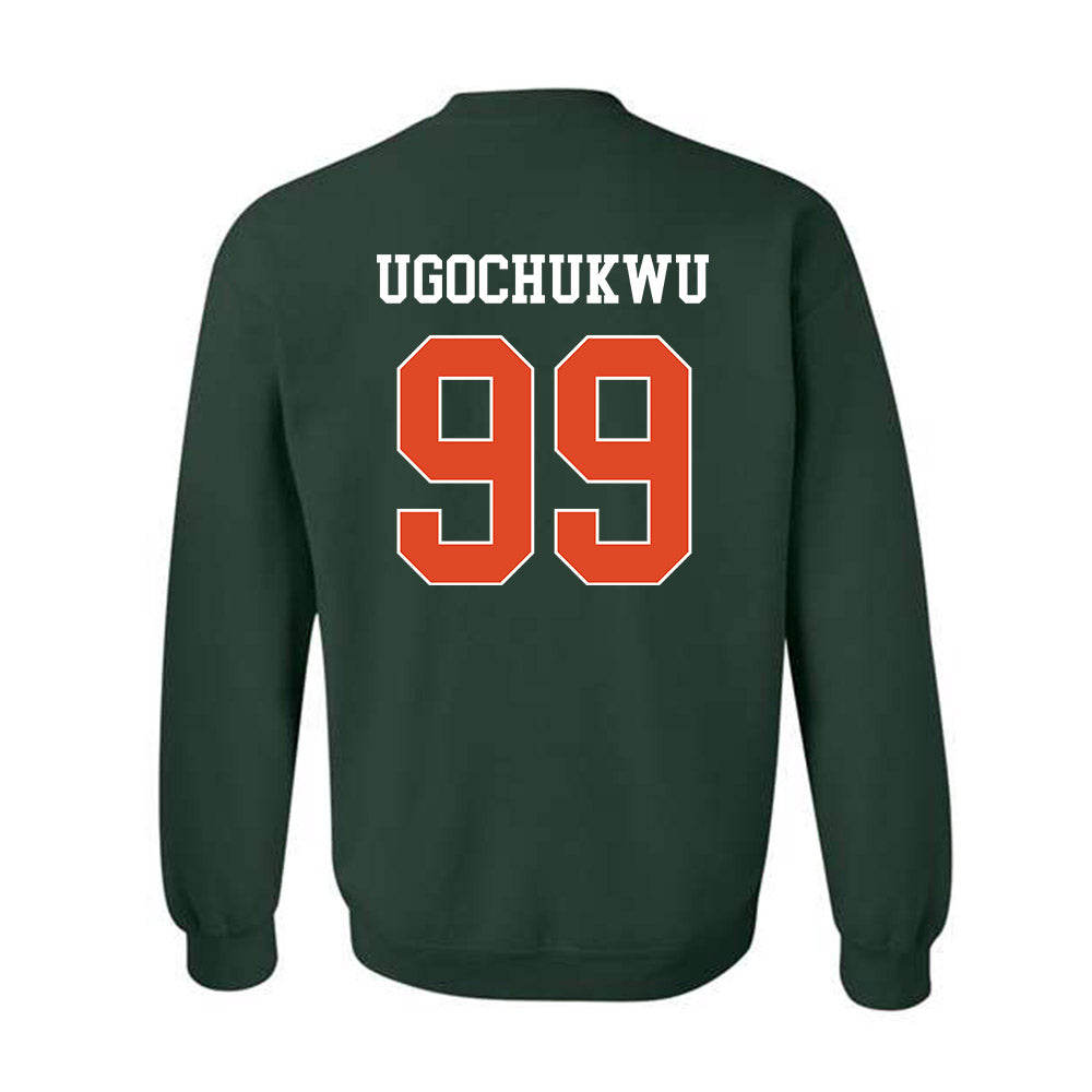 Miami - NCAA Men's Basketball : Divine-Collins Ugochukwu - Classic Shersey Crewneck Sweatshirt