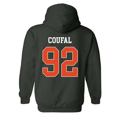 Miami - NCAA Football : Sam Coufal - Hooded Sweatshirt