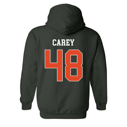 Miami - NCAA Women's Soccer : sage carey - Classic Shersey Hooded Sweatshirt-1