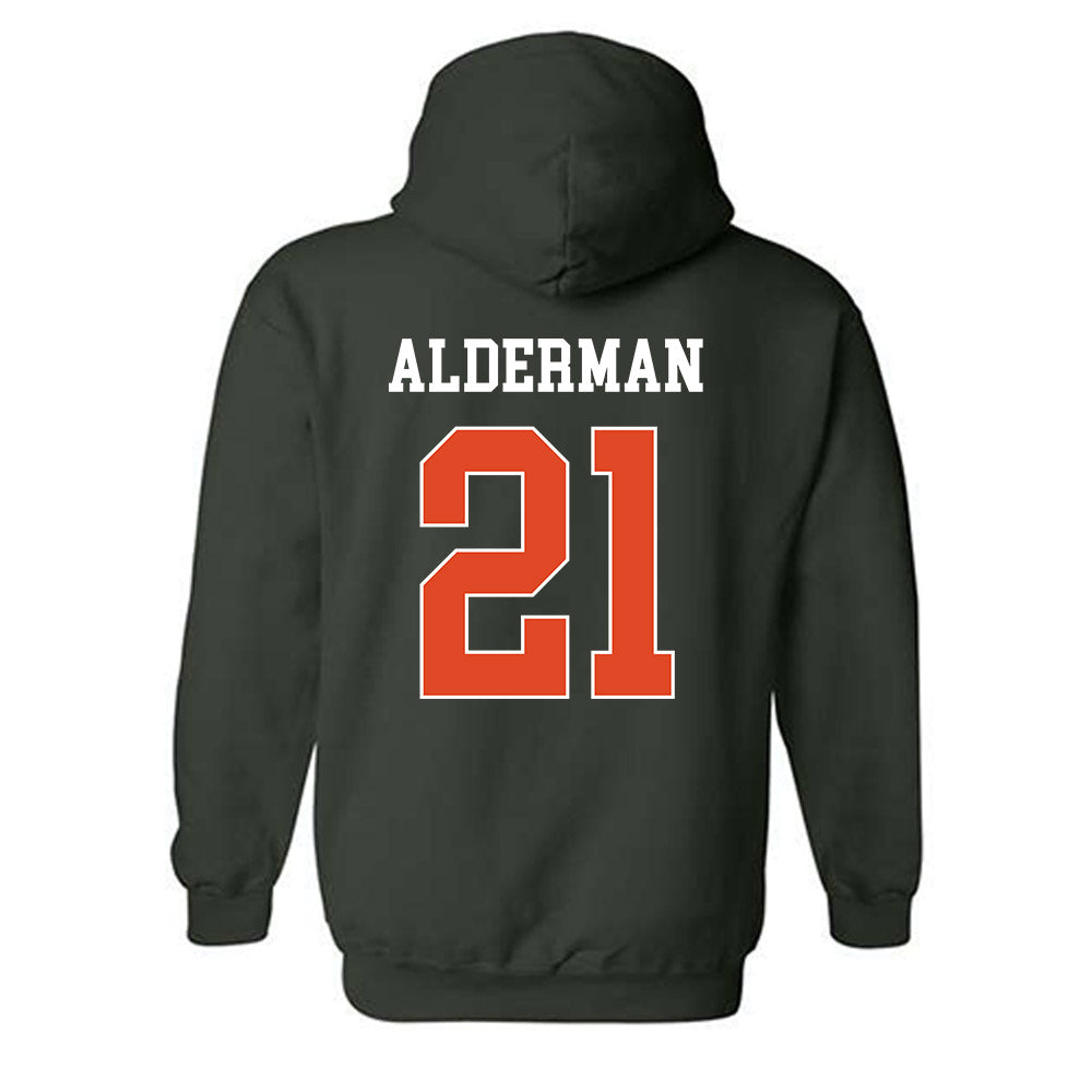 Miami - NCAA Football : Jaylin Alderman - Hooded Sweatshirt