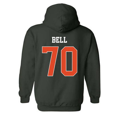 Miami - NCAA Football : Markel Bell - Classic Shersey Hooded Sweatshirt-1