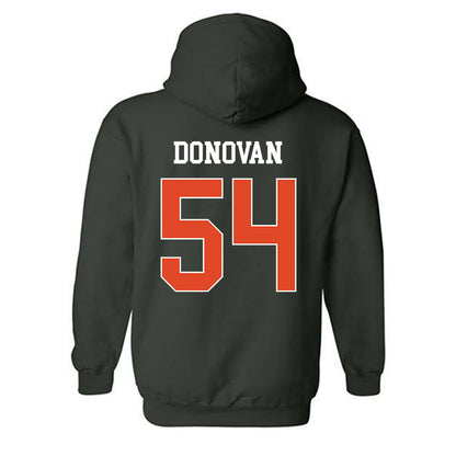Miami - NCAA Football : Michael Donovan - Classic Shersey Hooded Sweatshirt-1