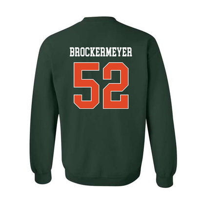 Miami - NCAA Football : James Brockermeyer - Classic Shersey Crewneck Sweatshirt-1