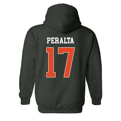 Miami - NCAA Baseball : Fabio Peralta - Classic Shersey Hooded Sweatshirt-1