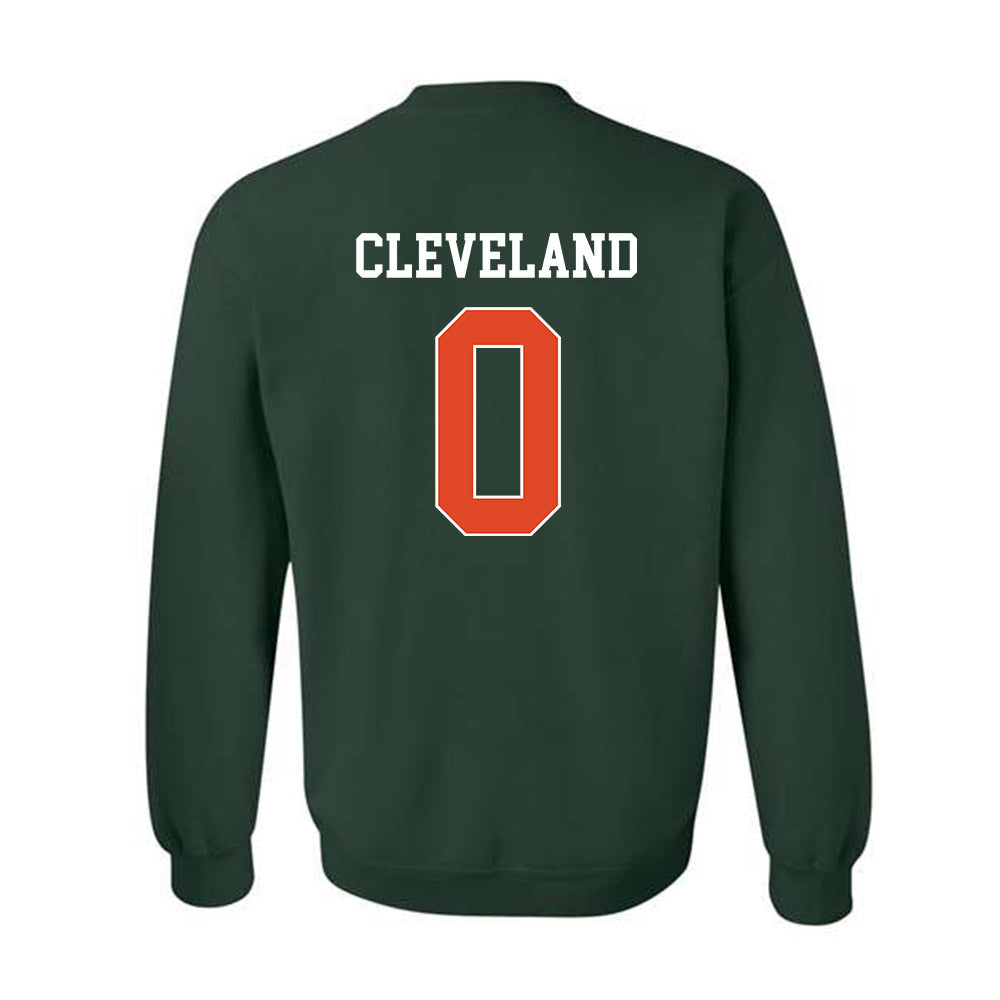 Miami - NCAA Men's Basketball : Matthew Cleveland - Classic Shersey Crewneck Sweatshirt