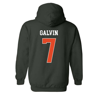 Miami - NCAA Baseball : Max Galvin - Classic Shersey Hooded Sweatshirt-1