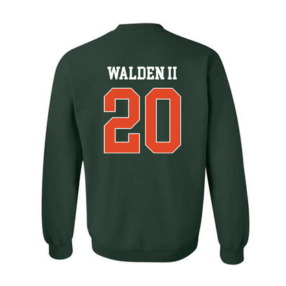 Miami - NCAA Football : Terrell Walden II - Classic Shersey Crewneck Sweatshirt-1