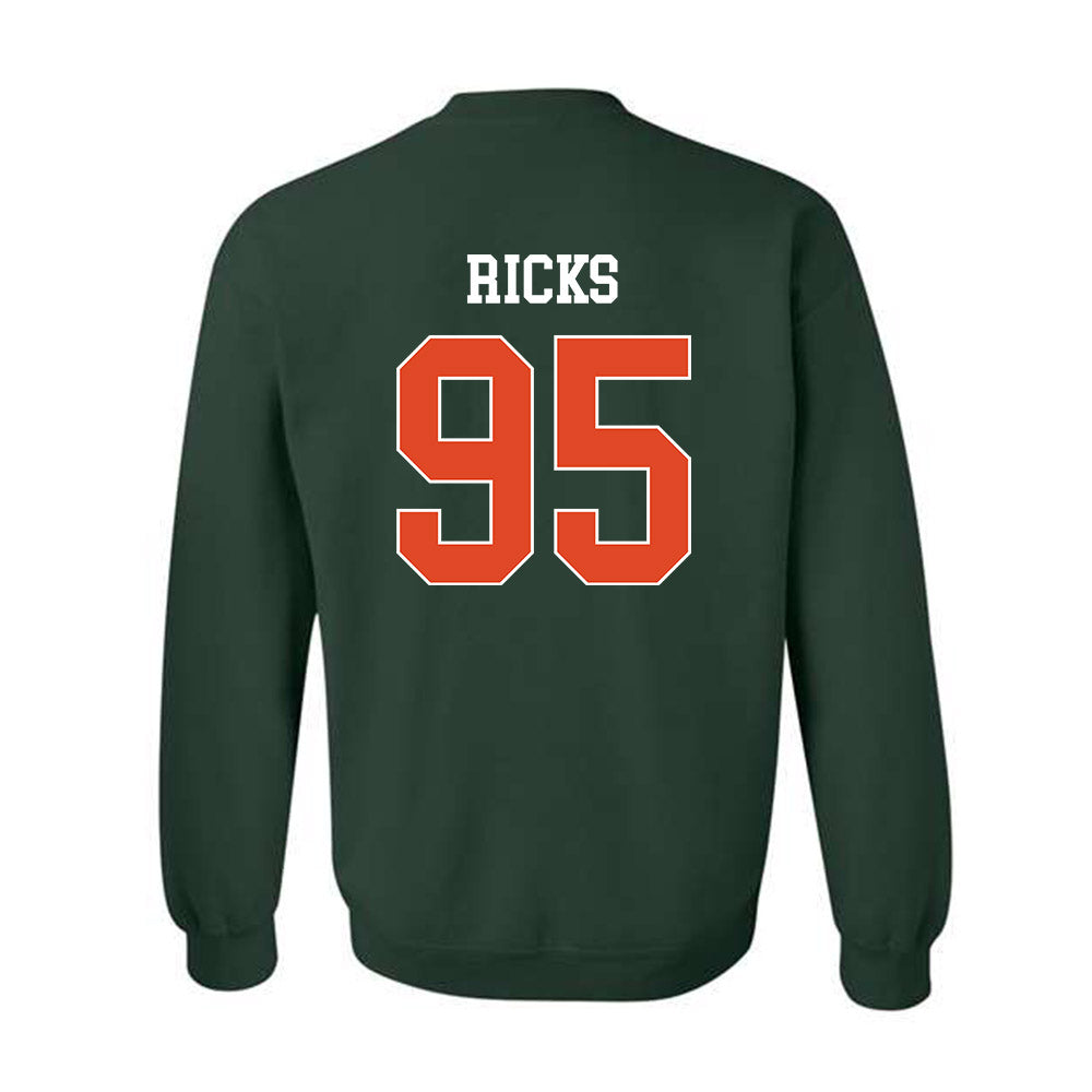 Miami - NCAA Football : Cooper Ricks - Crewneck Sweatshirt