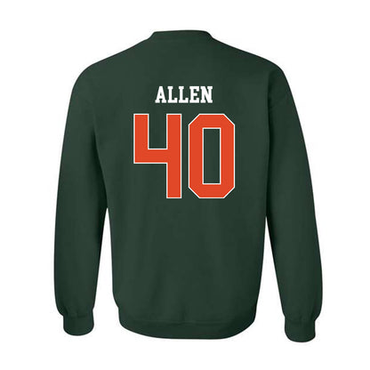 Miami - NCAA Football : Briton Allen - Classic Shersey Crewneck Sweatshirt-1