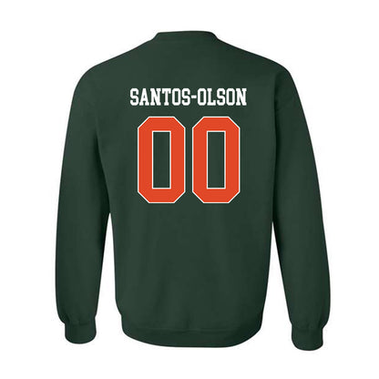 Miami - NCAA Baseball : Sebastian Santos-Olson - Classic Shersey Crewneck Sweatshirt-1