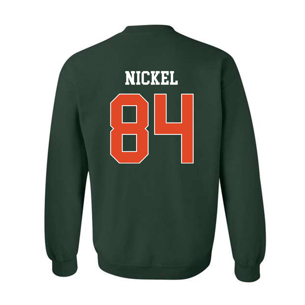 Miami - NCAA Football : Jack Nickel - Classic Shersey Crewneck Sweatshirt-1