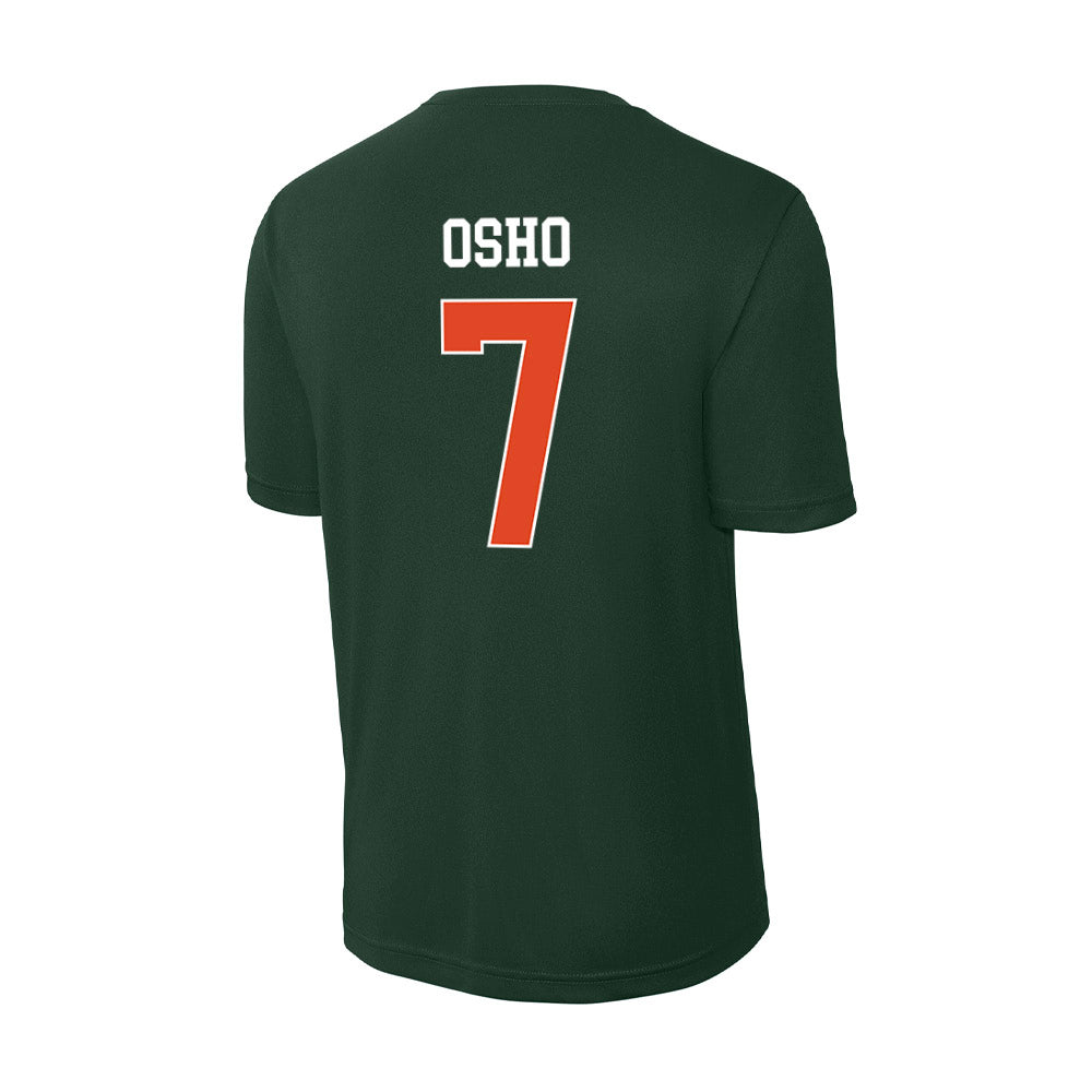 Miami - NCAA Women's Basketball : Danielle Osho - Classic Shersey Activewear T-Shirt-1