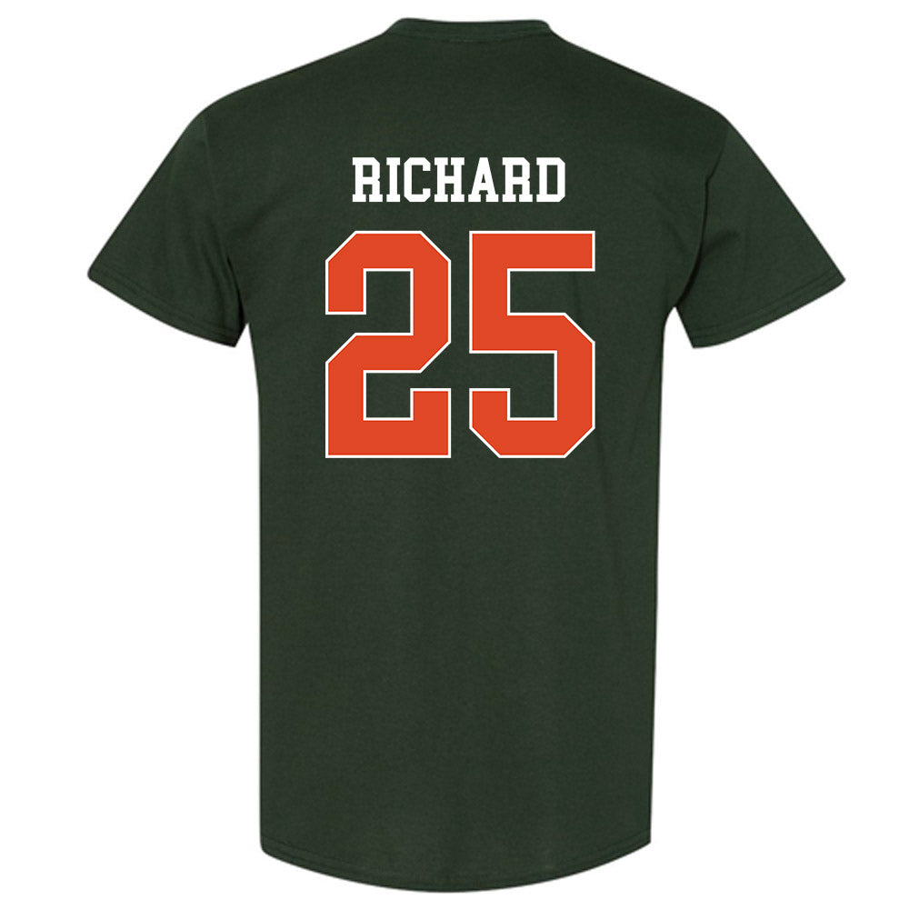 Miami - NCAA Football : Jadais Richard - Classic Shersey T-Shirt-1