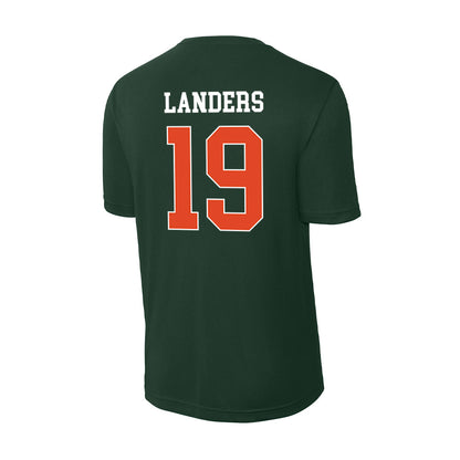 Miami - NCAA Women's Soccer : Madison Landers - Classic Shersey Activewear T-Shirt-1