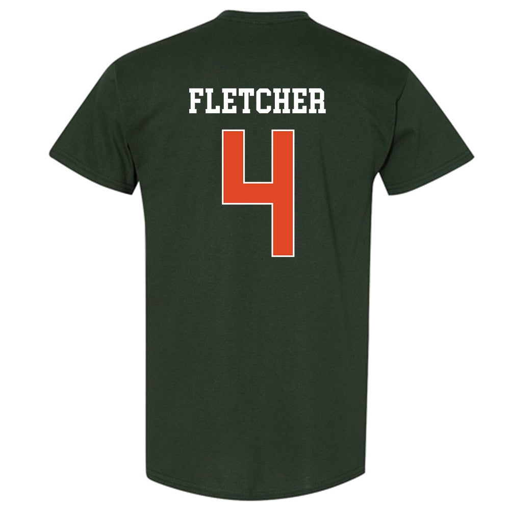 Miami - NCAA Football : Mark Fletcher - Classic Shersey T-Shirt