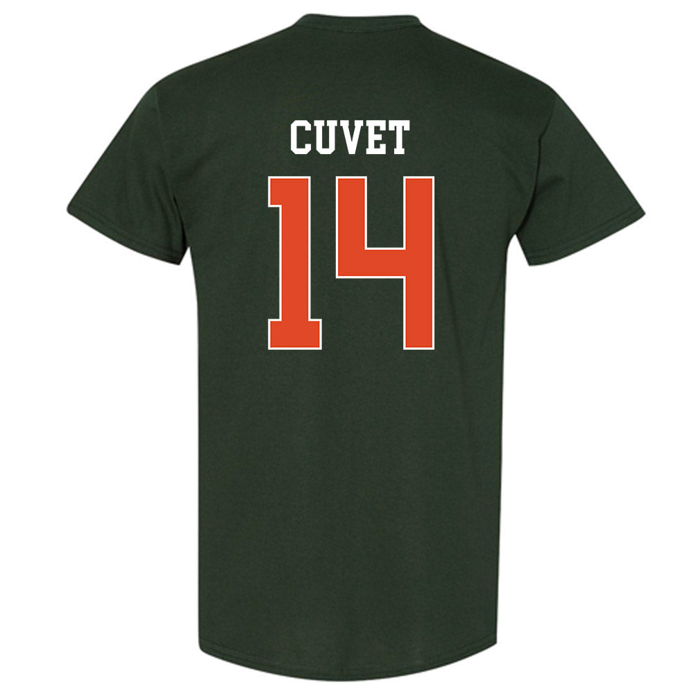 Miami - NCAA Baseball : Daniel Cuvet - Classic Shersey T-Shirt-1