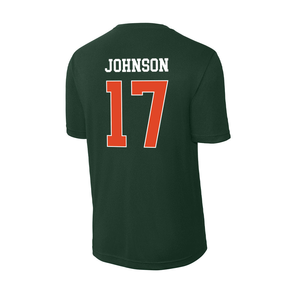 Miami - NCAA Football : Tony Johnson - Classic Shersey Activewear T-Shirt-1