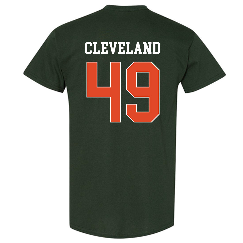 Miami - NCAA Baseball : Jackson Cleveland - Classic Shersey T-Shirt-1