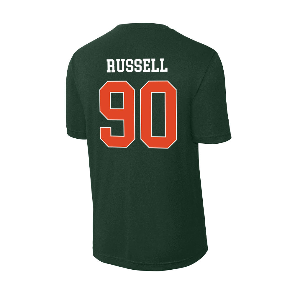 Miami - NCAA Football : Daylen Russell - Classic Shersey Activewear T-Shirt-1