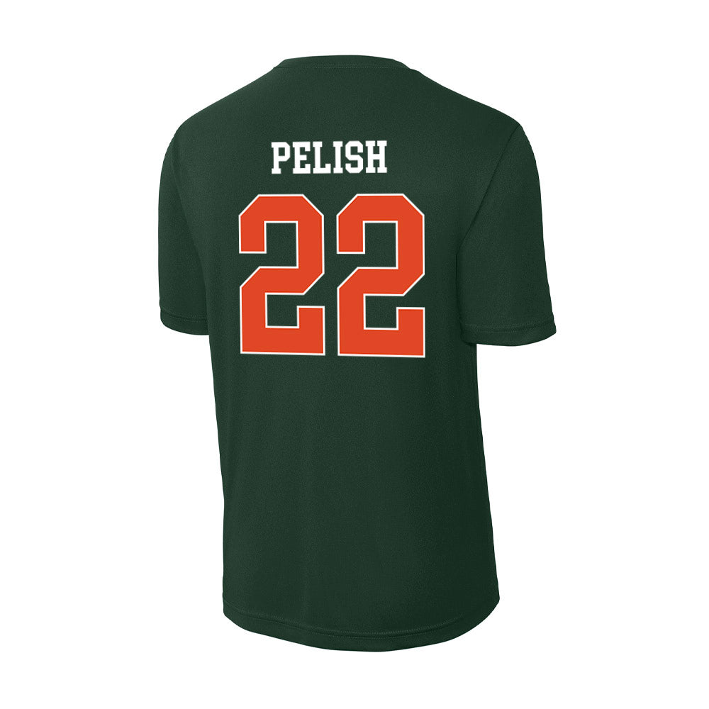 Miami - NCAA Women's Basketball : Simone Pelish - Classic Shersey Activewear T-Shirt-1