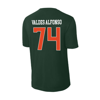 Miami - NCAA Football : Yerovi Valdes Alfonso - Classic Shersey Activewear T-Shirt-1