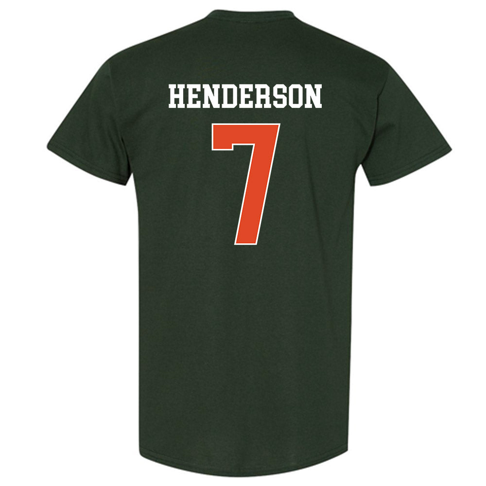Miami - NCAA Men's Basketball : Shelton Henderson - Classic Shersey T-Shirt-1