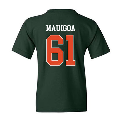 Miami - NCAA Football : Francis Mauigoa - Classic Shersey Youth T-Shirt-1