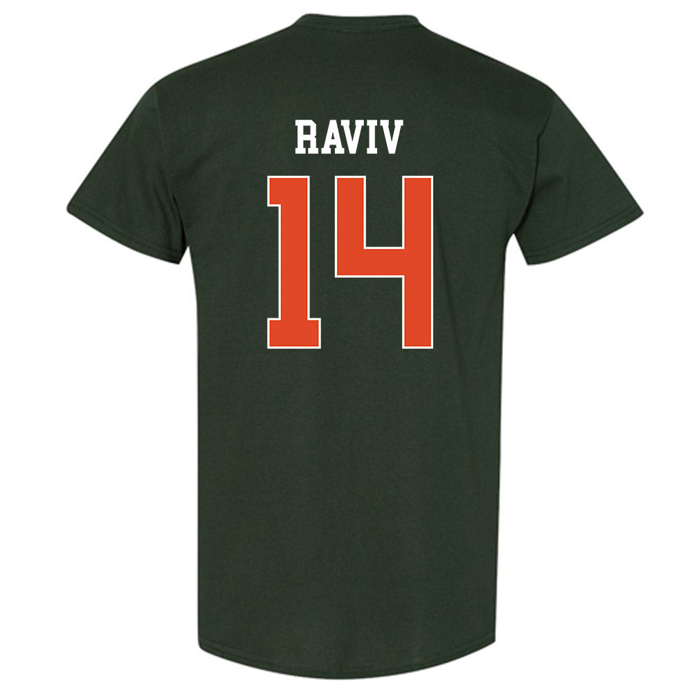 Miami - NCAA Women's Basketball : Gal Raviv - Classic Shersey T-Shirt-1