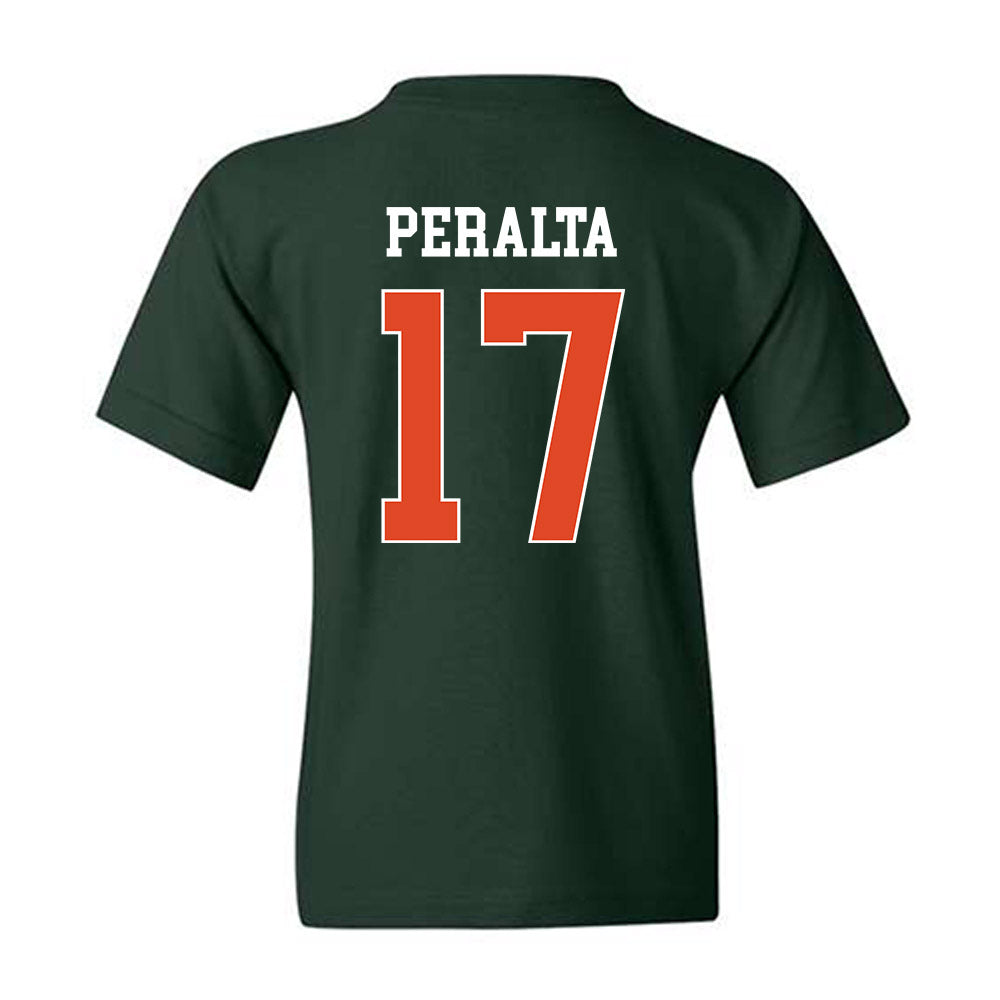Miami - NCAA Baseball : Fabio Peralta - Classic Shersey Youth T-Shirt-1