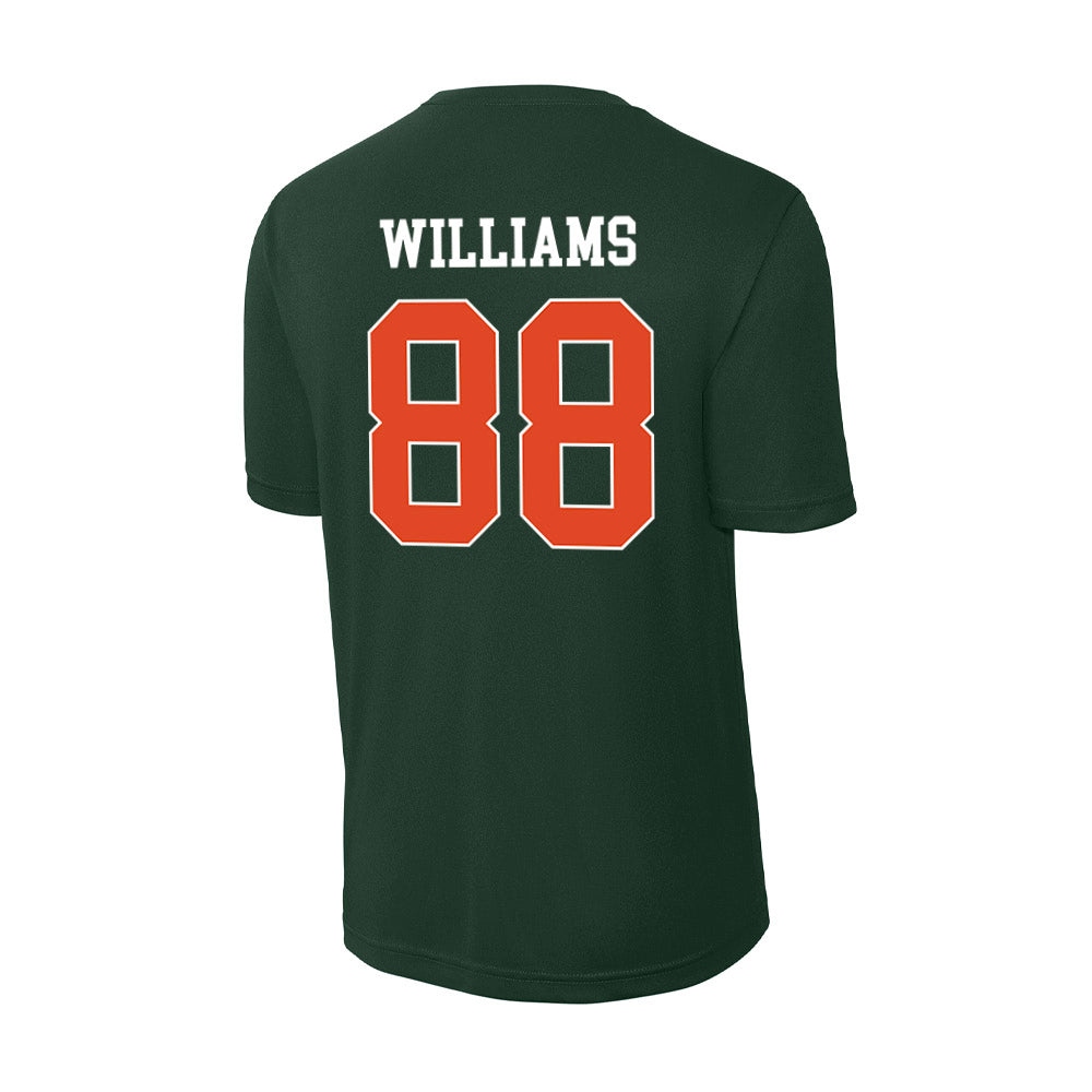 Miami - NCAA Football : Riley Williams - Classic Shersey Activewear T-Shirt-1