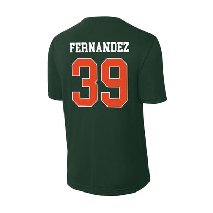 Miami - NCAA Baseball : Michael Fernandez - Classic Shersey Activewear T-Shirt-1