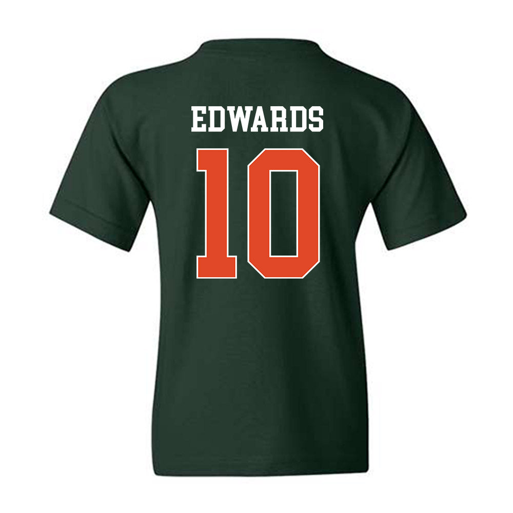 Miami - NCAA Women's Soccer : Julia Edwards - Classic Shersey Youth T-Shirt