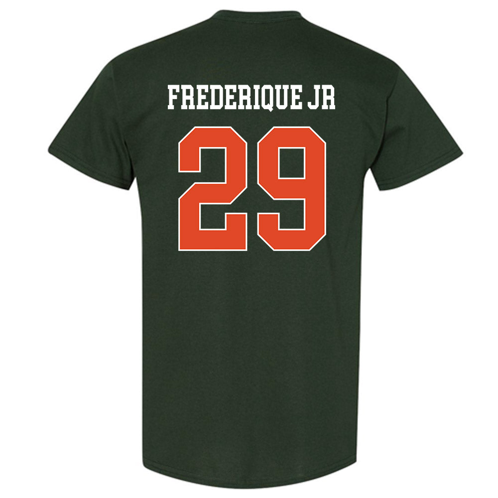 Miami - NCAA Football : Romanas Frederique Jr - Classic Shersey T-Shirt-1