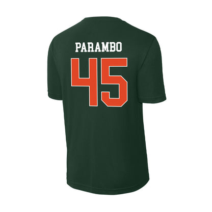 Miami - NCAA Football : Luke Parambo - Classic Shersey Activewear T-Shirt-1