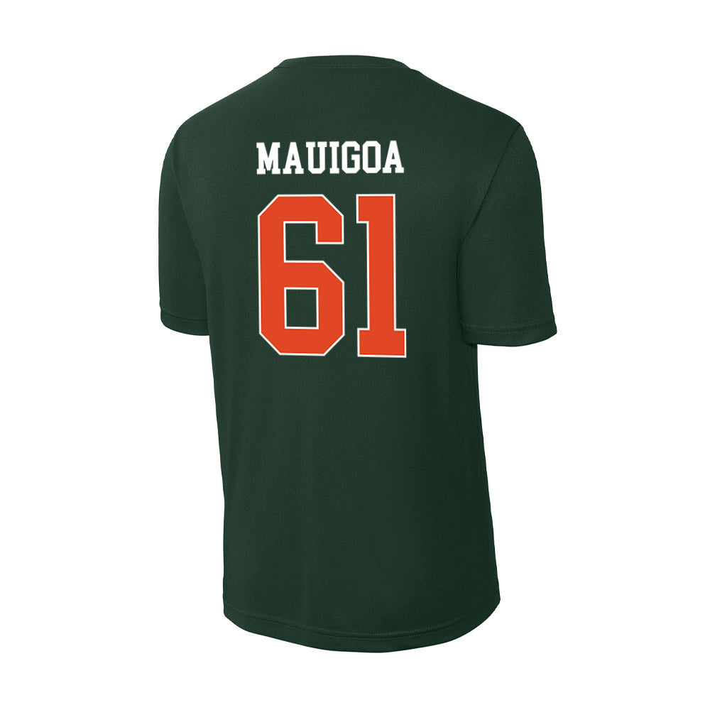 Miami - NCAA Football : Francis Mauigoa - Classic Shersey Activewear T-Shirt-1