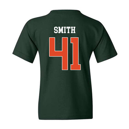 Miami - NCAA Football : Chase Smith - Classic Shersey Youth T-Shirt-1