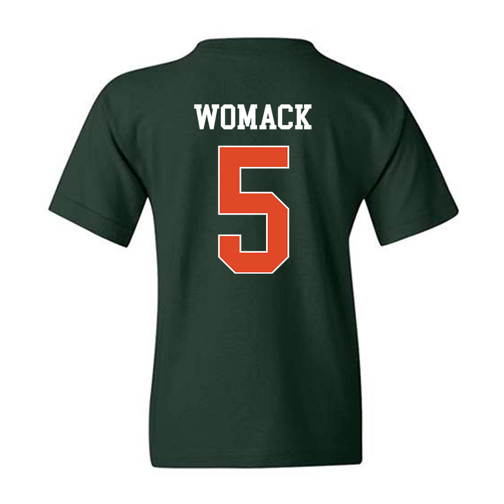 Miami - NCAA Women's Soccer : Jordyn Womack - Classic Shersey Youth T-Shirt-1