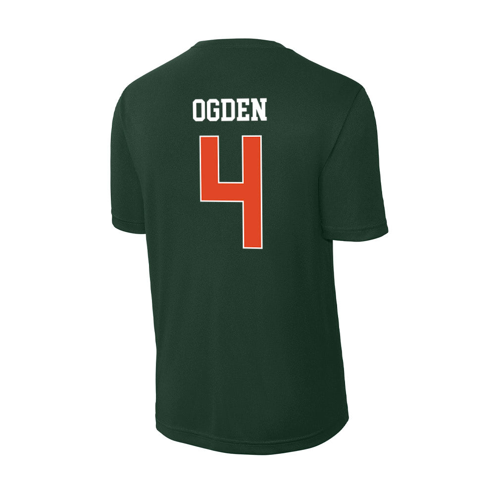 Miami - NCAA Baseball : Jake Ogden - Classic Shersey Activewear T-Shirt-1