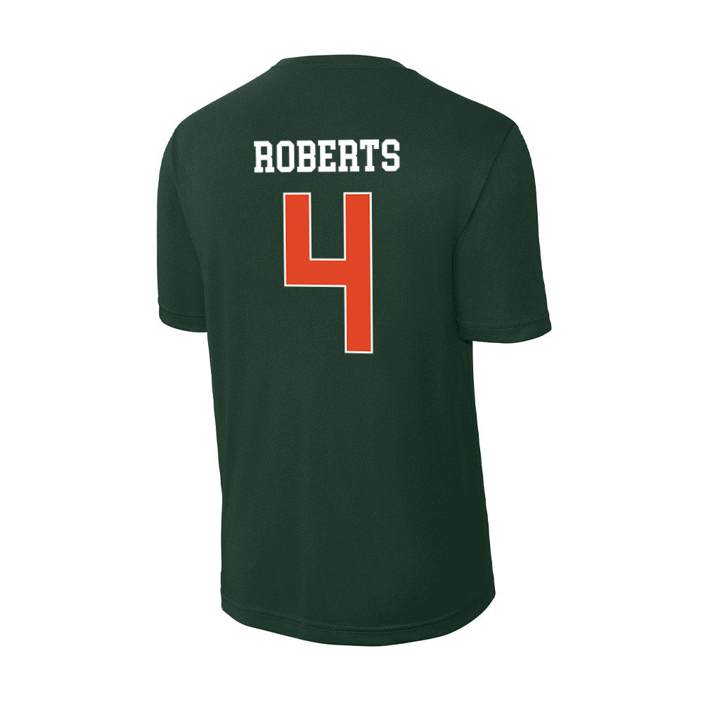 Miami - NCAA Women's Basketball : Jasmyne Roberts - Classic Shersey Activewear T-Shirt-1