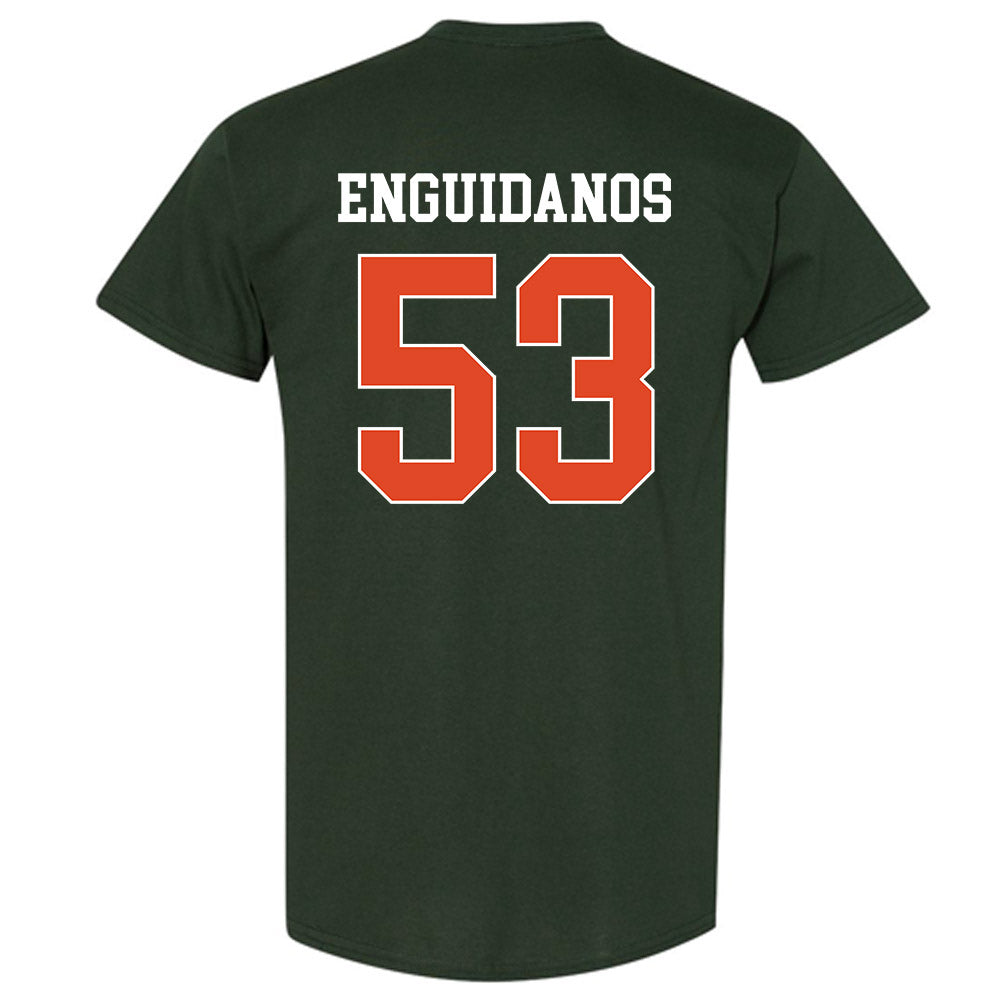 Miami - NCAA Football : Joey Enguidanos - T-Shirt