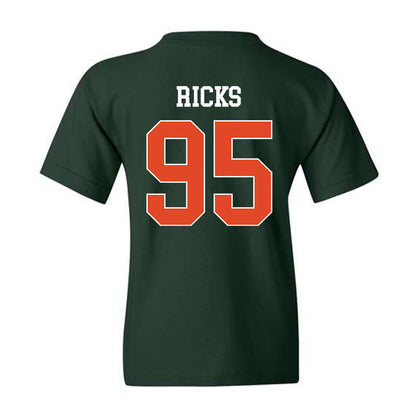 Miami - NCAA Football : Cooper Ricks - Youth T-Shirt