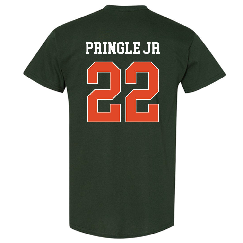 Miami - NCAA Football : Girard Pringle Jr - Classic Shersey T-Shirt-1