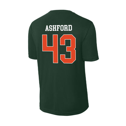 Miami - NCAA Baseball : Ryan Ashford - Classic Shersey Activewear T-Shirt-1