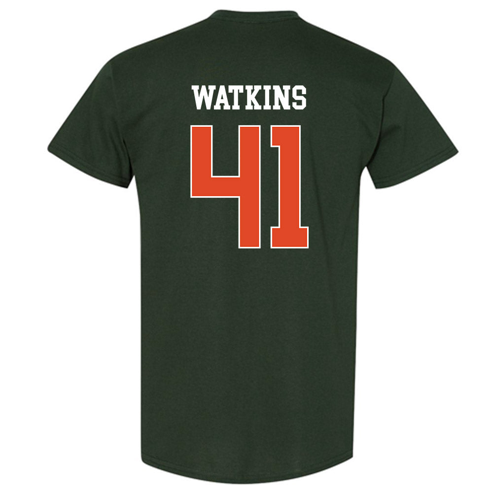 Miami - NCAA Baseball : Jailen Watkins - Classic Shersey T-Shirt-1