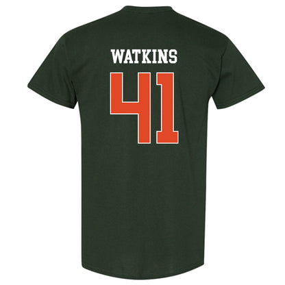 Miami - NCAA Baseball : Jailen Watkins - Classic Shersey T-Shirt-1