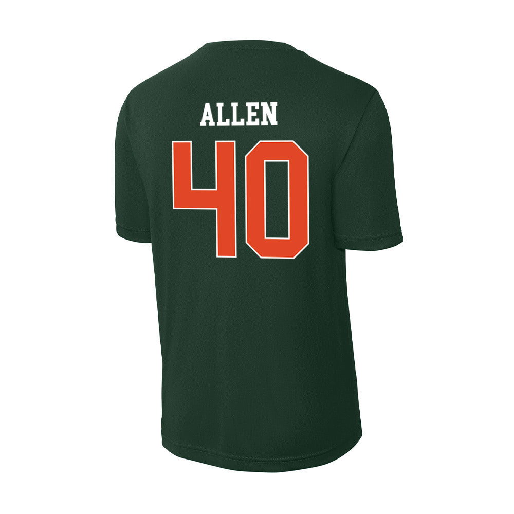 Miami - NCAA Football : Briton Allen - Classic Shersey Activewear T-Shirt-1